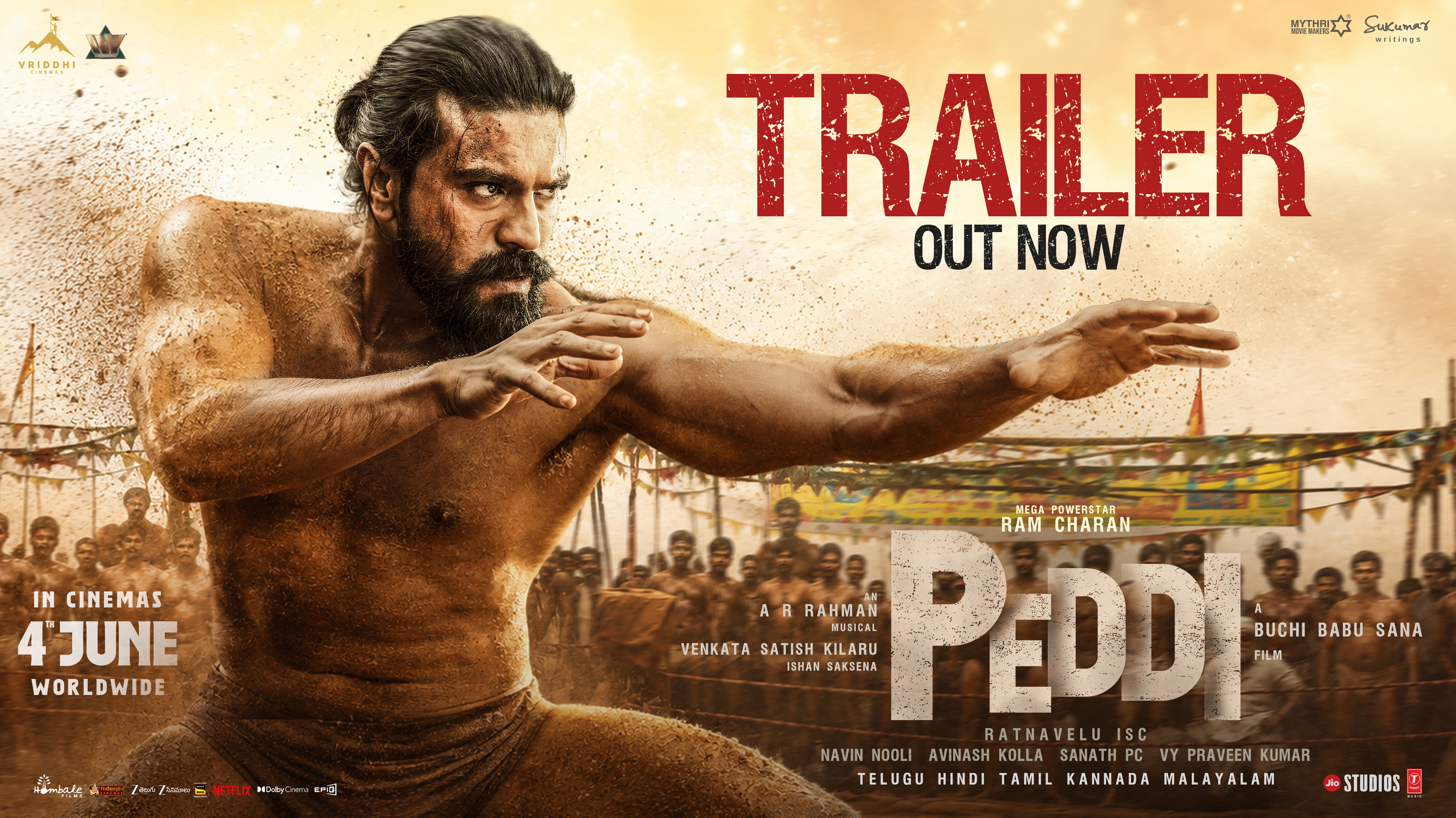 Peddi Official Trailer